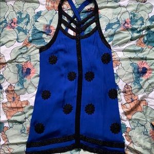 French Connection Beaded Mini Dress